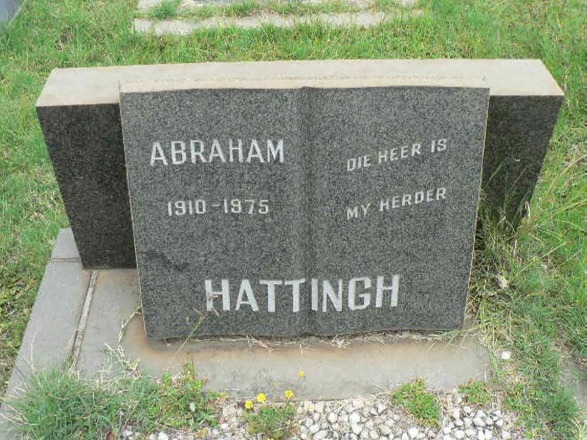 HATTINGH Abraham 1910-1975