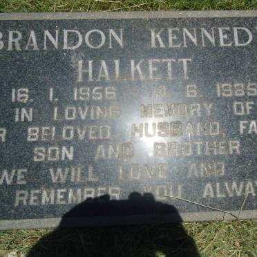 HALKETT Brandon Kennedy 1956-1985