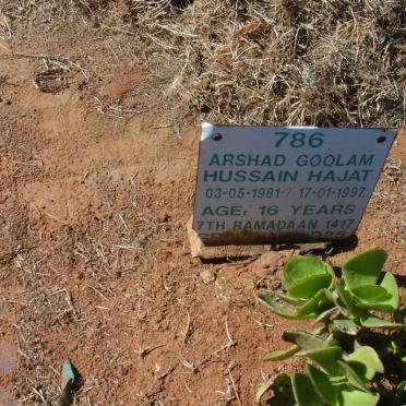 HAJAT Arshad Goolam Hussain -1997