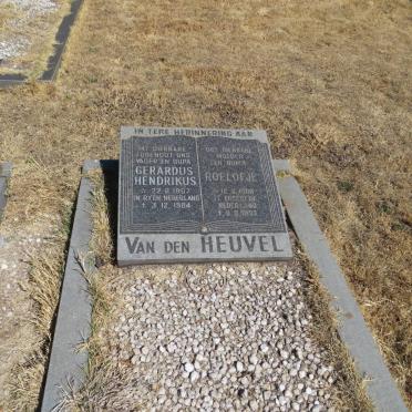 HEUVEL Gerardus Hendrikus, van den 1907-1984 &amp; Roelofje 1908-1993