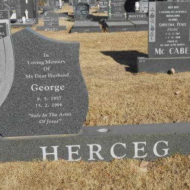 HERCEG George 1957-1996