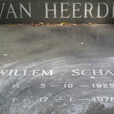 HEERDEN Willem Schalk, van 1925-1978