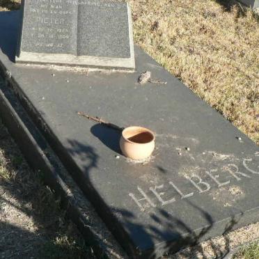 HELBERG Pieter 1925-1990