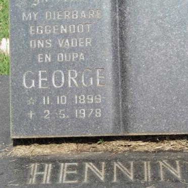 HENNING George 1899-1978