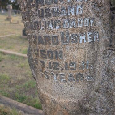 HEWSON James Edward Usher -1931 :: PULLEN Doreen nee HEWSON -1939