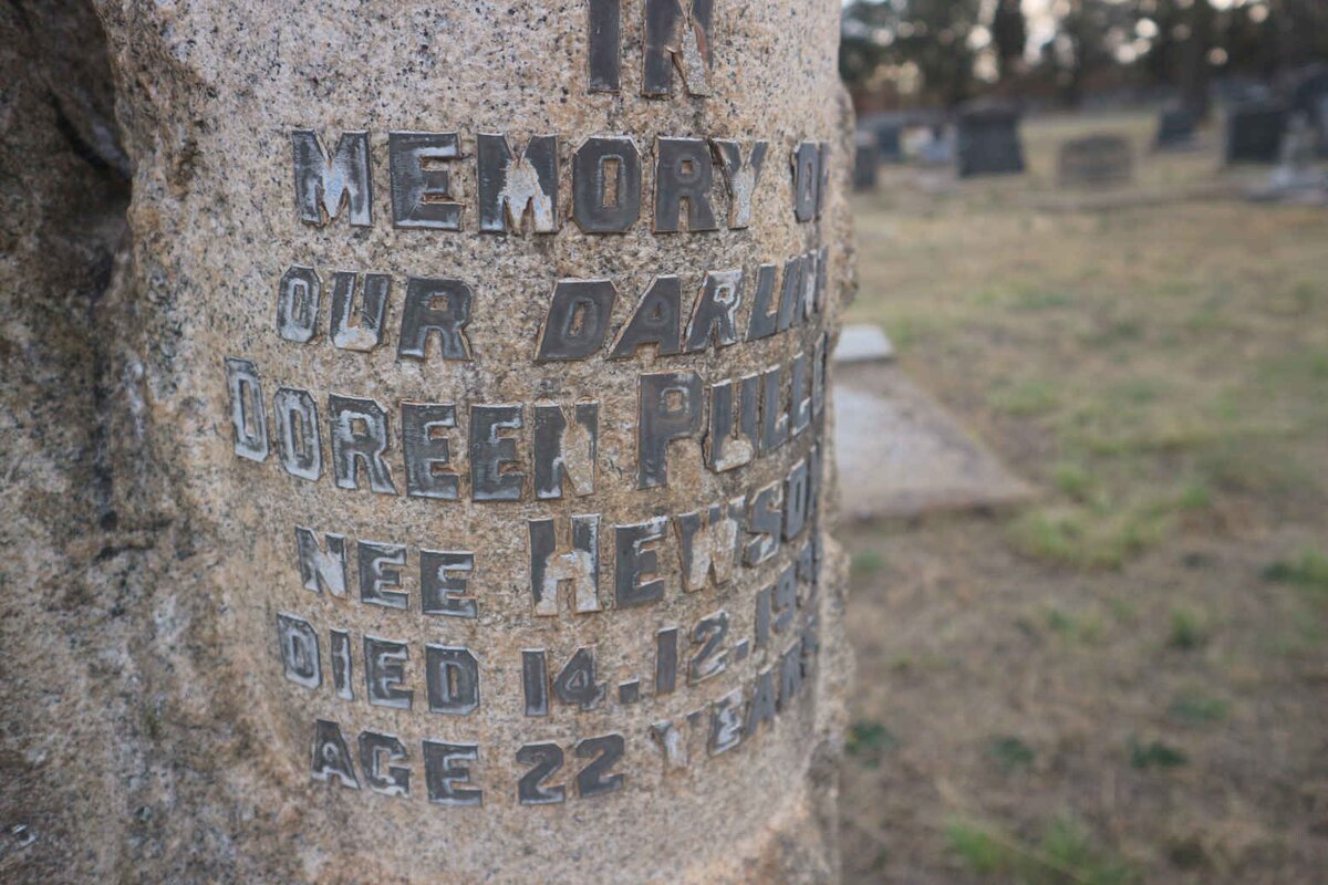 HEWSON James Edward Usher -1931 :: PULLEN Doreen nee HEWSON -1939