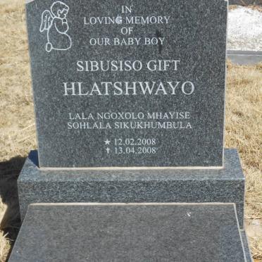 HLATSHWAYO Sibusiso Gift 2008-2008