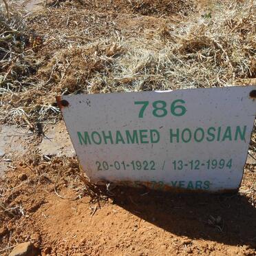 HOOSIAN Mohamed 1922-1994
