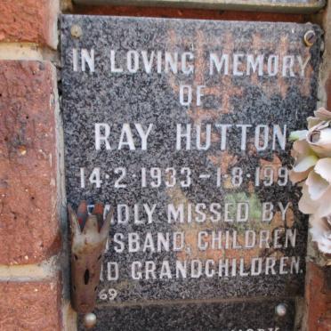 HUTTON Ray 1933-199?