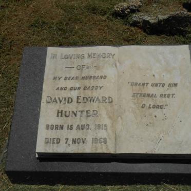 HUNTER David Edward 1918-1958