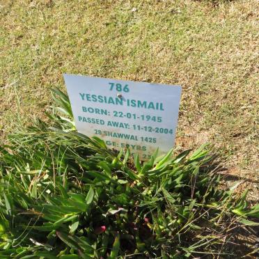 ISMAIL Yessian 1945-2004