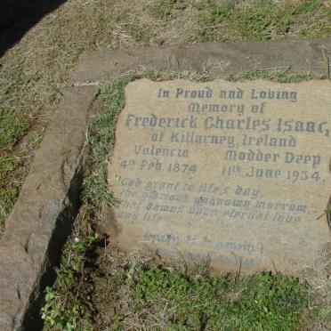 ISAAC Frederick Charles 1874-1934