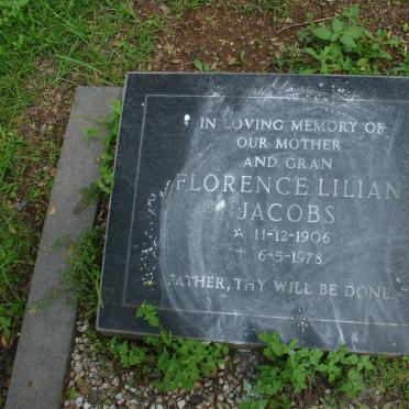 JACOBS Florence Lilian 1906-1978