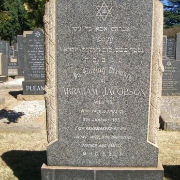 JACOBSON Abraham -1951