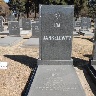 JANKELOWITZ Ida -19?4