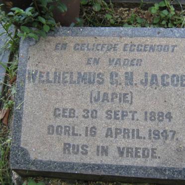 JACOBSZ Phillipus Bernardus 1922-1940 :: JACOBSZ Welhelmus G.N. 1844-1947