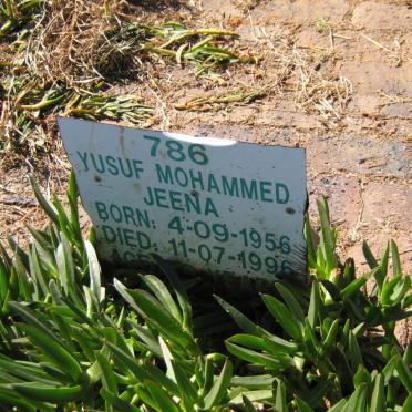 JEENA Yusuf Mohammed 1956-1996