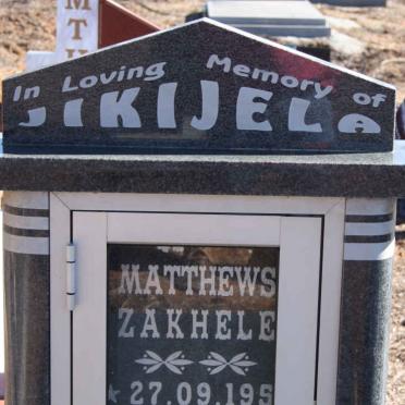 JIKIJELA Matthews Zakhele 195?-?