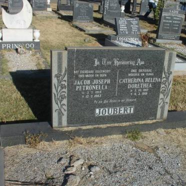 JOUBERT Jacob Joseph Petronella 1913-1983 &amp; Catherina Helena Dorethea 1917-1991