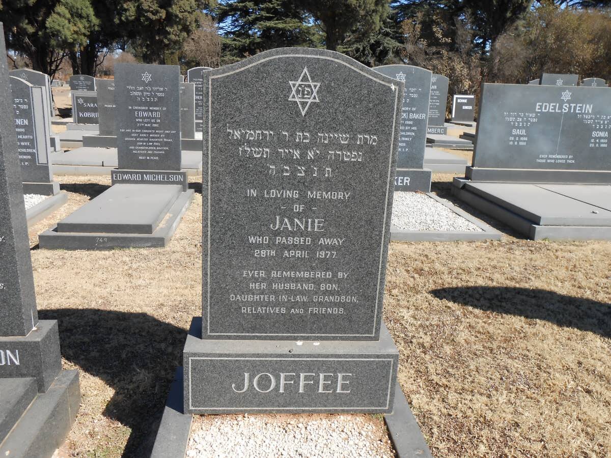 JOFFEE Janie -1977