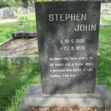 JOHN Stephen 956-1976