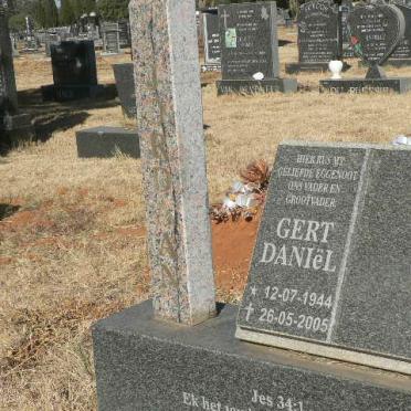 JORDAAN Gert Daniel 1944-2005