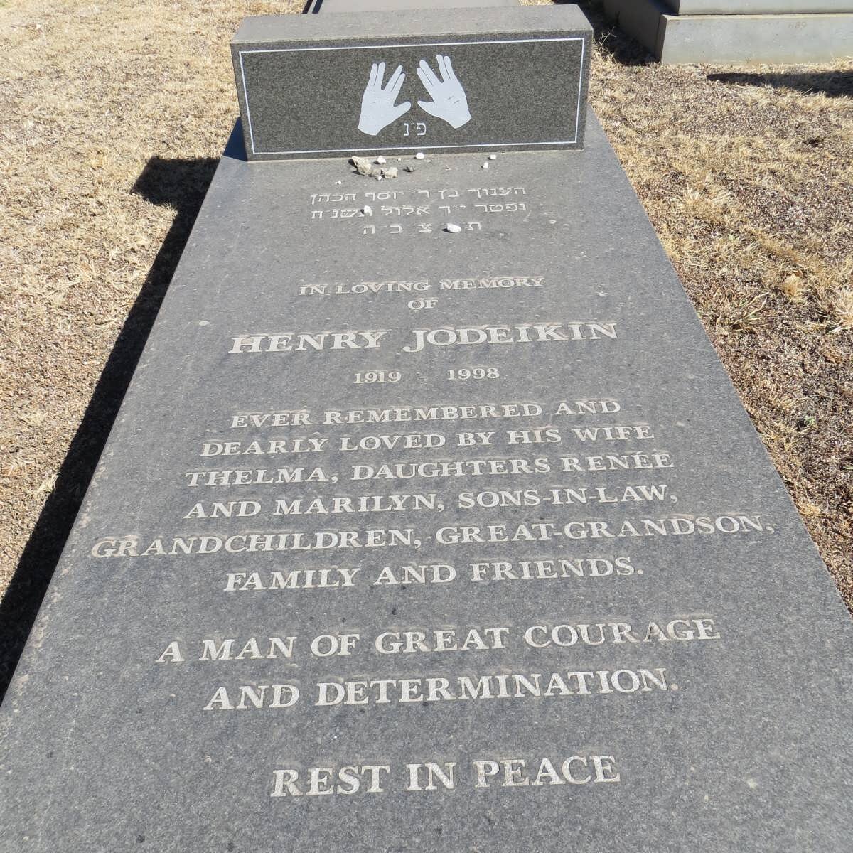 JODEIKIN Henry 1919-1998