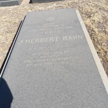 KAHN J. Herbert 1910-1923