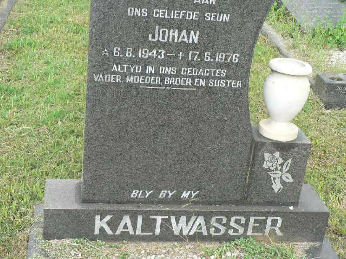 KALTWASSER Johan 1943-1976