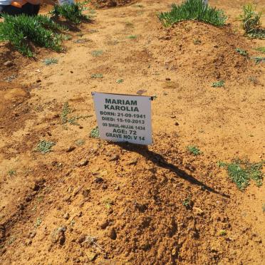 KAROLIA Mariam 1941-2013