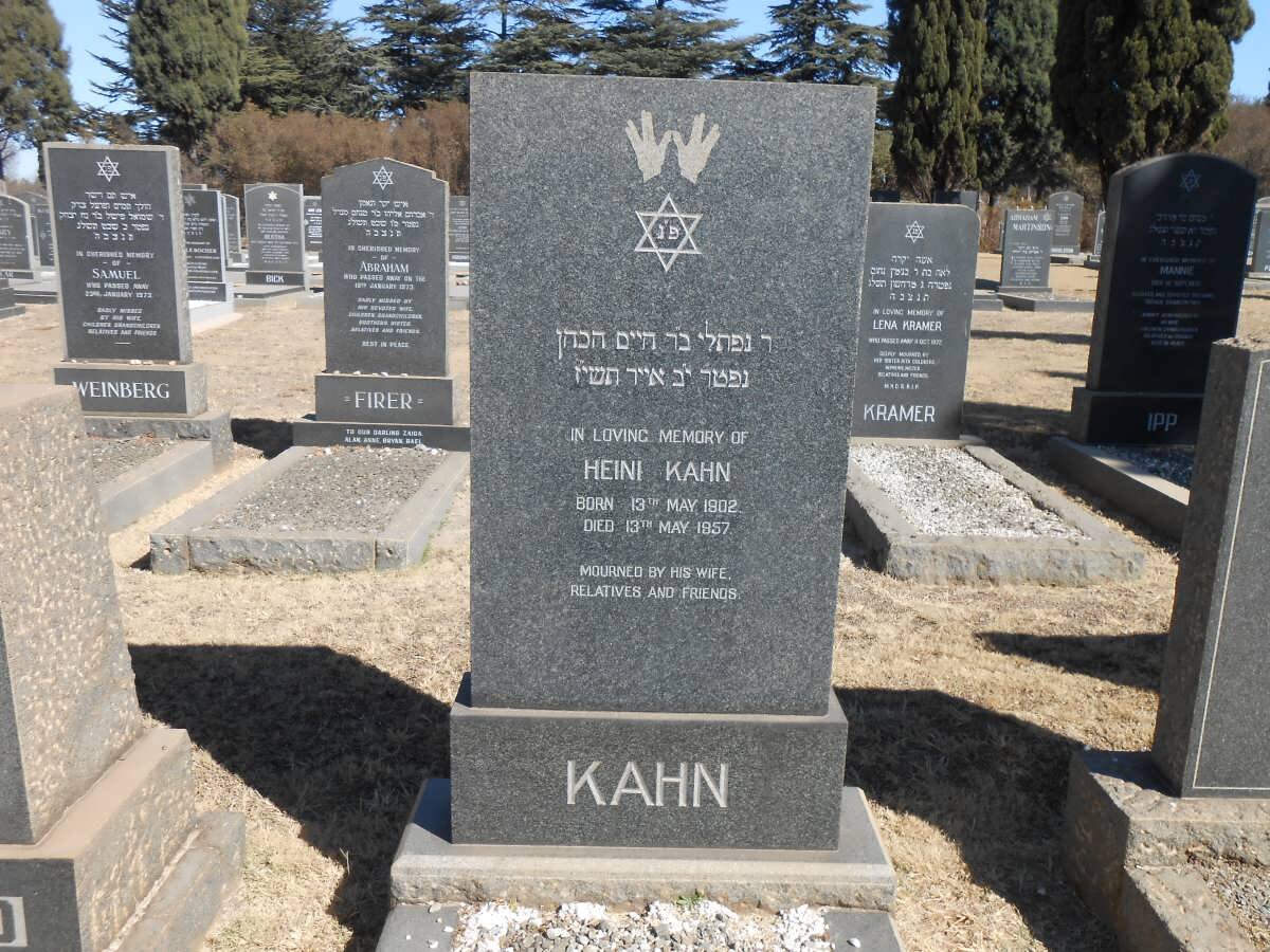 KAHN Heini 1902-1957