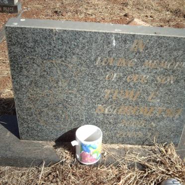 KGARIMETSA Tumi E. 2005-2006