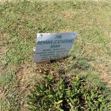 KHAN Rehana 1972-2010