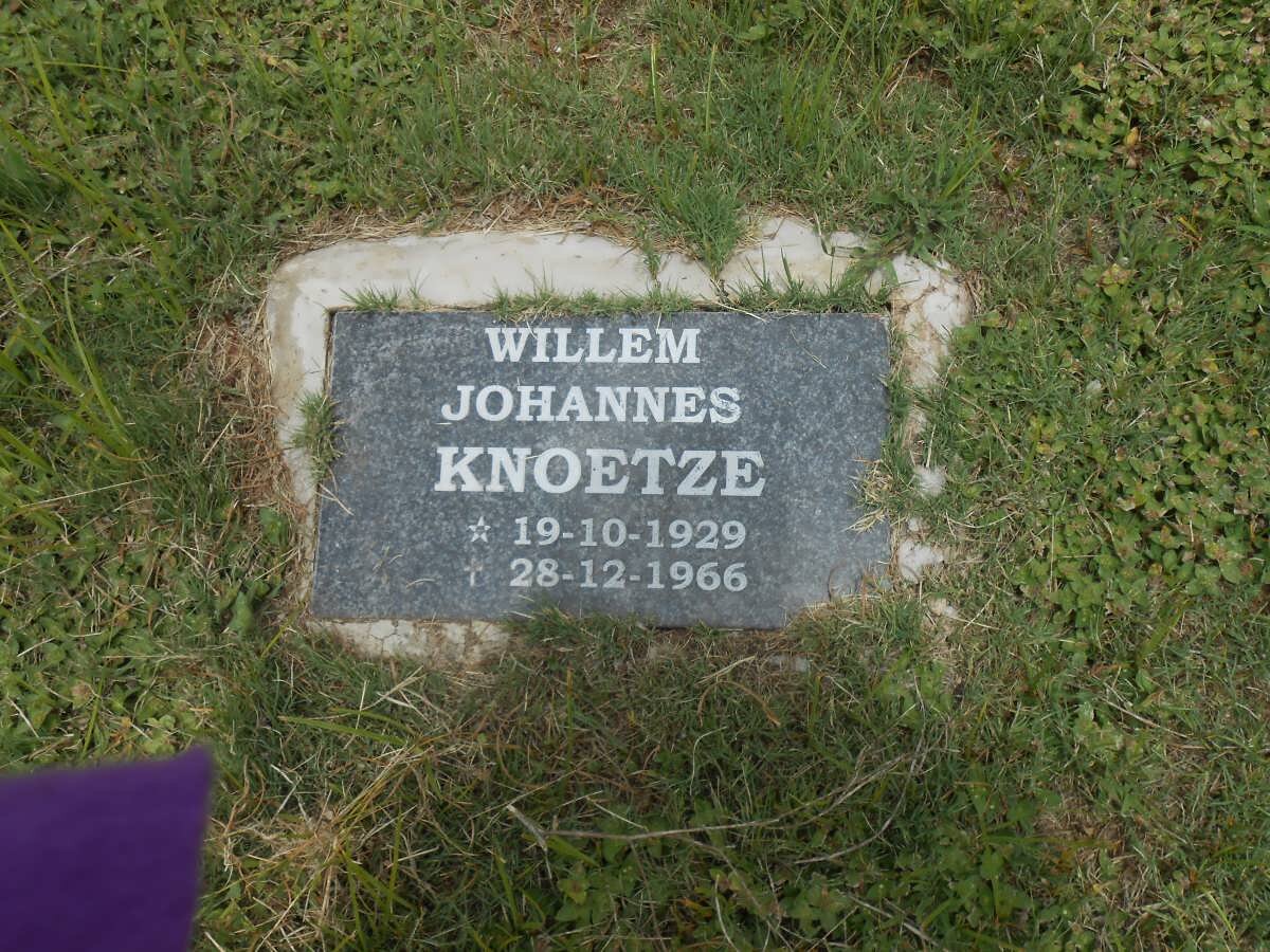 KNOETZE Willem Johannes 1929-1966