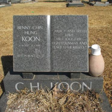 KOON Benny Chin Hung 1931-1998