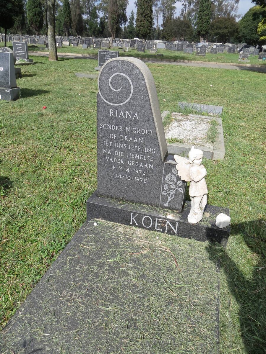 KOEN Riana 1972-1976