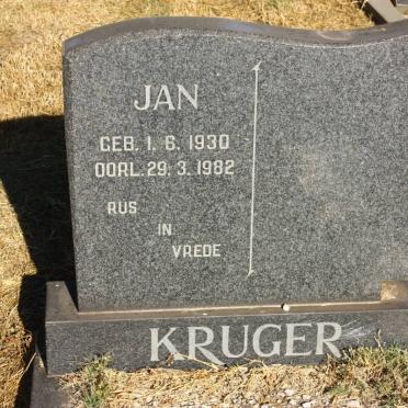 KRUGER Jan 1930-1982
