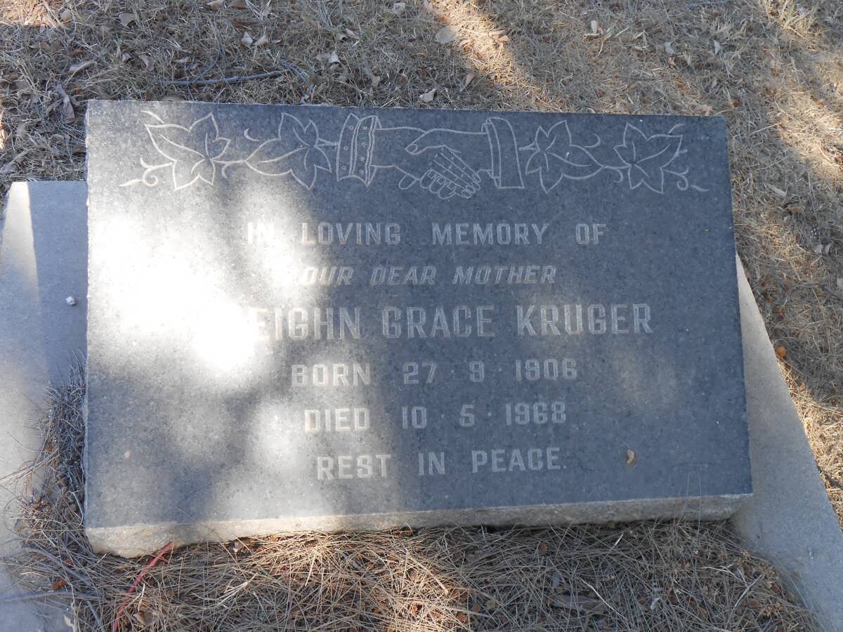 KRUGER Eleighn Grace 1906-1968