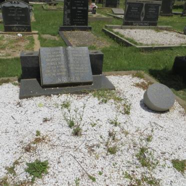 KRUGER Johannes Jurgens 1912-1978 &amp; Anna G.E.M. 1911-1969 :: KRUGER Anca -1986