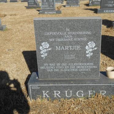 KRUGER Martjie 1925-1999