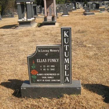 KUTUMELA Elias Funky 1955-2002