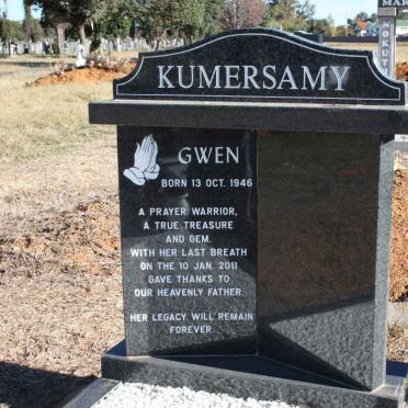 KUMERSAMY Gwen 1946-2011