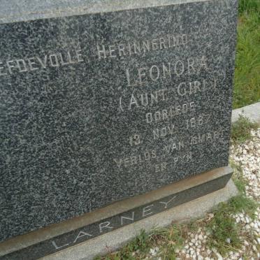 LARNEY Leonora -1967