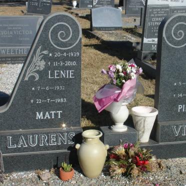 LAURENS Matt 1932-1983 &amp; Lenie 1939-2010 :: VISSER Pieta 1960-1987