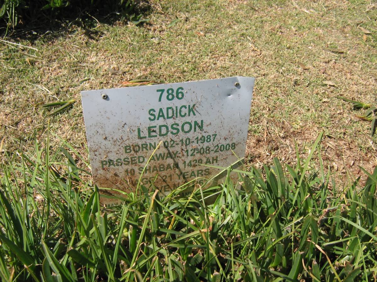 LEDSON Sadick 1987-2008