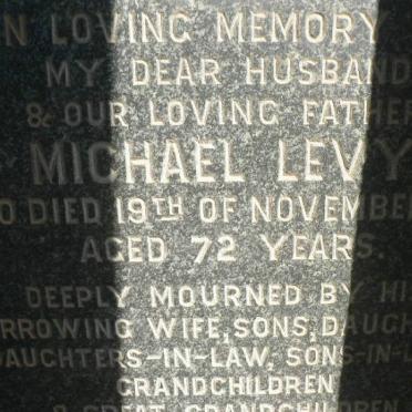 LEVY Michael -1922