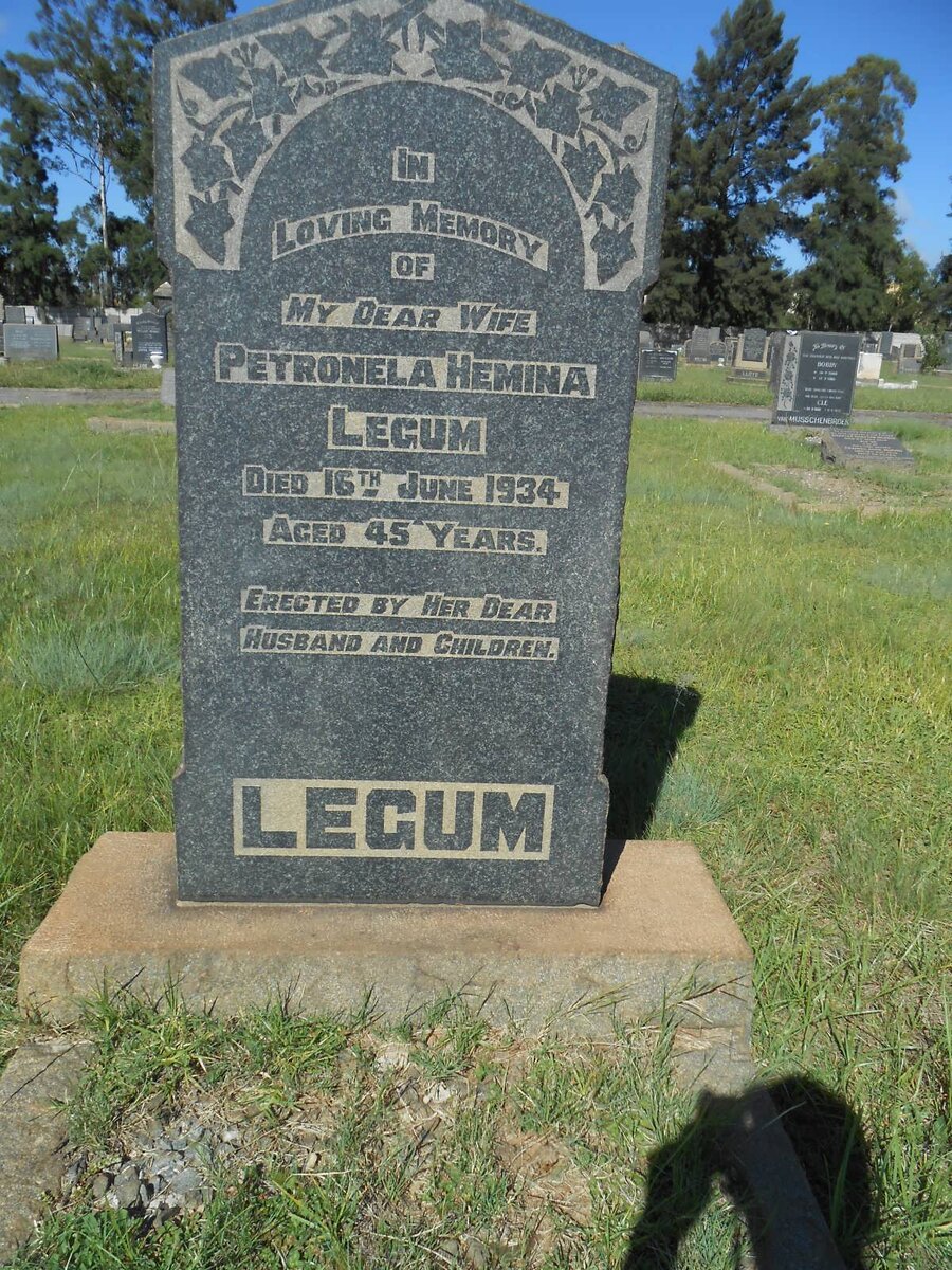 LECUM Petronela Hemina -1934