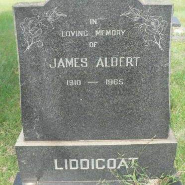 LIDDICOAT James Albert 1910-1965
