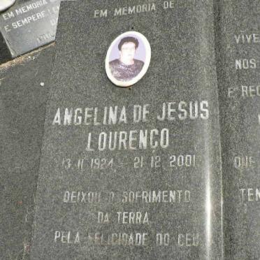 LOURENCO Angelina De Jesus 1924-2001