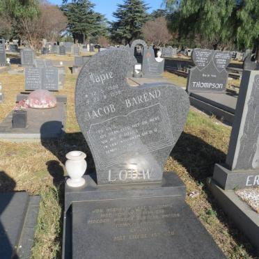 LOUW Jacob Barend 1960-1989